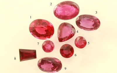 Which ruby is the synthetic?