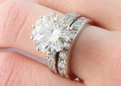 Abrecht bird, diamond engagement ring, six carat diamond engagement ring, quality jewellers, 6ct diamond ring,