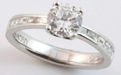 120130 : Diamond Engagement Ring