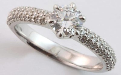 120131 : Diamond Engagement Ring