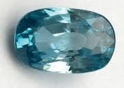 Blue Gemstones - Zircon